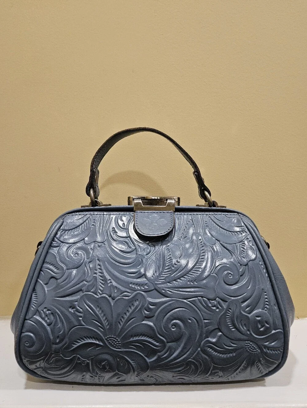 Patricia Nash Gracchi Large Crossbody Satchel